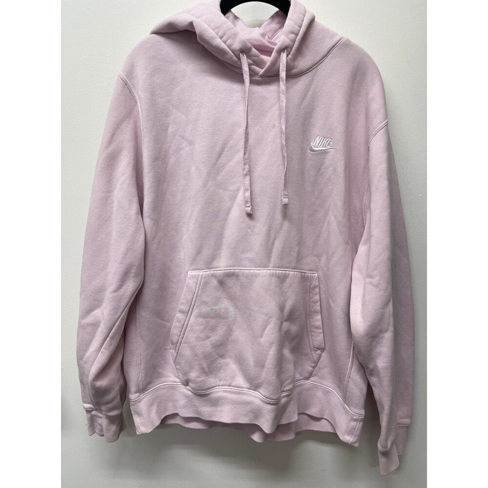 Ladies Large Light Pink Nike Hoodie Sweatshirt EUC**  perfect for outdoor work!